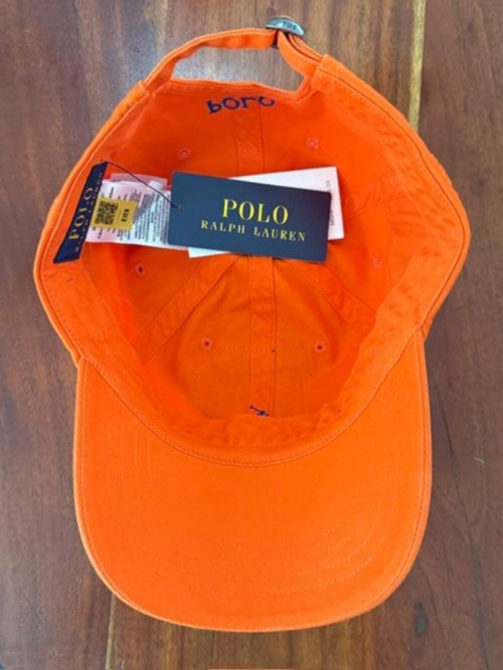 NWT POLO RALPH LAUREN 1 OF 1 ORANGE LETTERMAN P TIGER RLPC 67 FOOTBALL HAT CAP - Picture 10 of 10